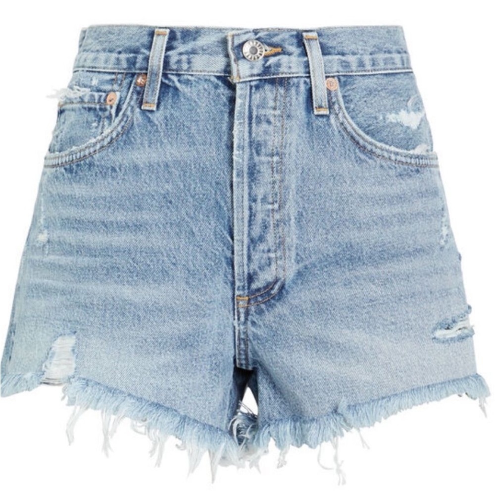 NWT Agolde Parker denim short